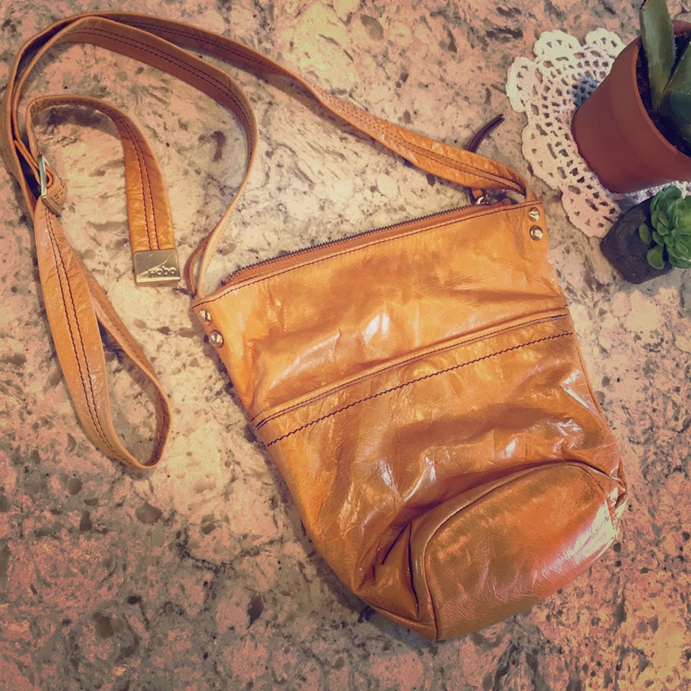 Hobo leather crossbody